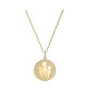 Médaille perlée 3 enfants or 18K - Lafami