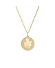 Médaille perlée 3 enfants or 18K - Lafami