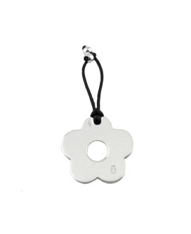 Loupidou : grand pendentif fleur (argent)