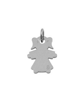 LOUPIDOU : MÉDAILLE ENFANT - FILLE OU GARÇON (ARGENT)