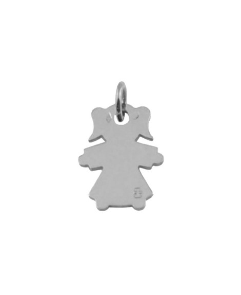 LOUPIDOU : MÉDAILLE ENFANT - FILLE OU GARÇON (ARGENT)