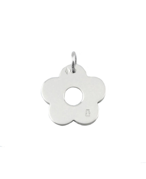 Loupidou : pendentif fleur (argent)
