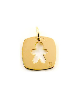 loupidou-medaille-carree-petit-garcon-or-jaune