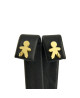LOUPIDOU : BOUCLES D'OREILLES FILLE EN OR (OR JAUNE OU OR BLANC)