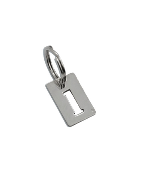 LOUPIDOU : PORTE CLÉS LUCKY NUMBER (ARGENT)
