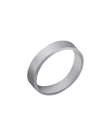 Les Empreintes : bague alliance en argent à graver