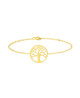 Bracelet arbre de vie - or jaune 18K - Lucas Lucor