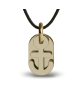 Mikado : pendentif Popeye (or jaune)