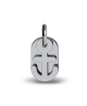 Mikado : pendentif Popeye (or blanc)