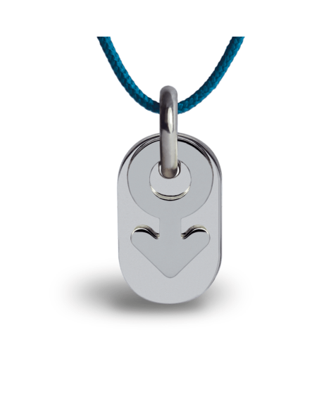 Mikado : pendentif Sex Symbol Garçon (argent)