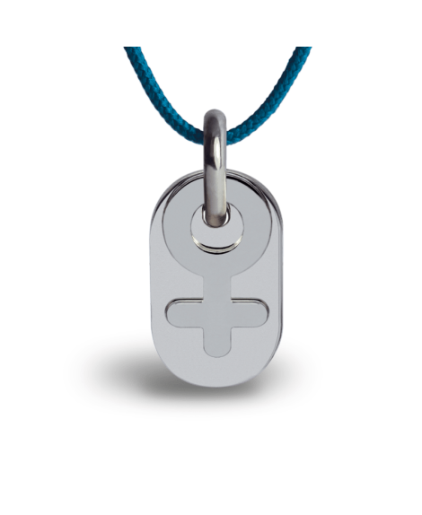 Mikado : pendentif Sex Symbol Fille (argent)