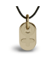 Mikado : pendentif Sex Symbol Fille (or jaune)