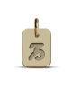 Mikado : pendentif ASTRO signe (or jaune)