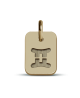 Mikado : pendentif ASTRO signe (or jaune)