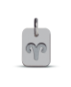pendentif astro or blanc mikado