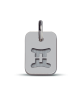 pendentif astro or blanc mikado