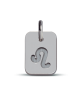 pendentif astro or blanc mikado
