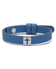 Mikado : bracelet croix Hallelujah (or blanc)