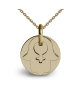Mikado : Pendentif Main de Fatma Fille Or Jaune