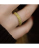 Bague alliance doré jaune - Clio Blue