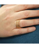 Bague multi anneaux doré rose - Clio Blue