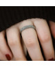 Bague alliance noire - Clio Bue