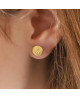 Boucles d'oreilles ange or - Lucas Lucor