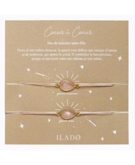 Duo Bracelets Goutte Mère Fille - Ilado