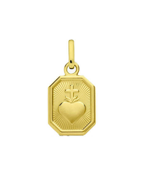 Augis : Mini médaille Sacré Cœur