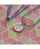 Mikado : pendentif Paloma argent