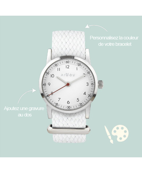 Montre Personnalisable Enfant - Cadran Classique