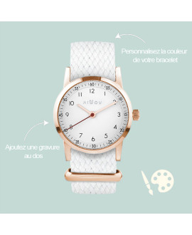 Montre Enfant Cadran Blossom Personnalisable