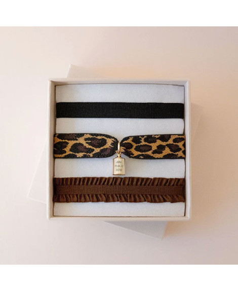 Coffret Bracelets Léopard Mon Petit Poids