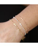 Bracelet Croix Doré - Clio Blue