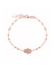 Bracelet Main de Fatma Rose - Clio Blue