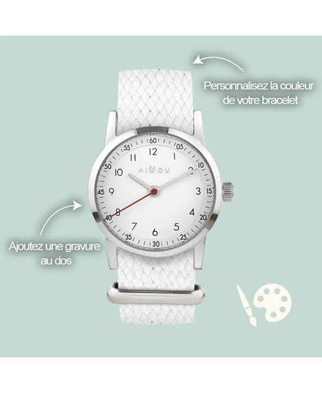 Montre Personnalisable Enfant - Cadran Classique