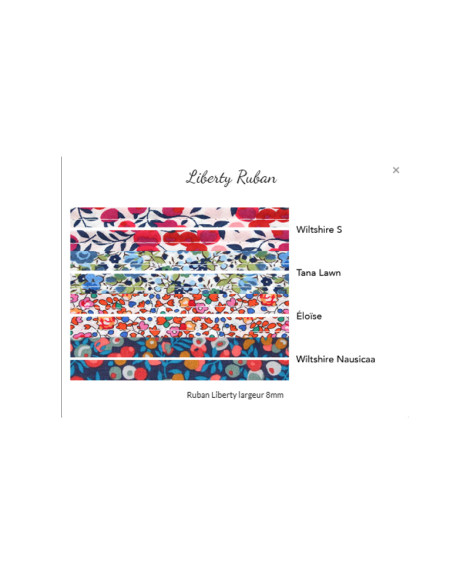 Bracelet Liberty Ruban de rechange - Petits Trésors