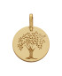 Médaille arbre de vie colombe or jaune 9K - Lucas Lucor