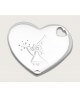 Pendentif cœur or 18 carats - Les Empreintes