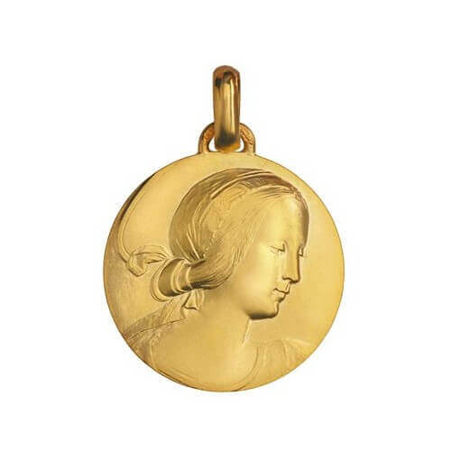 Monnaie de paris : médaille Vierge de Milan (or jaune)