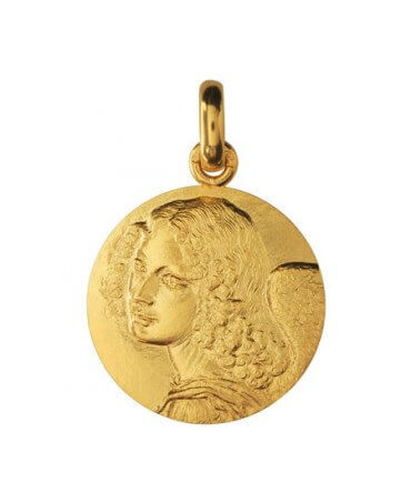Monnaie de Paris : médaille Ange de Léonard de Vinci (or jaune)