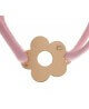 LOUPIDOU : BRACELET CORDON FLEUR (OR JAUNE)