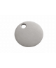 Les Empreintes : pendentif pastille en argent sur cordon
