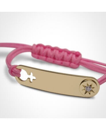 Mikado : bracelet fille I am a star (or jaune)