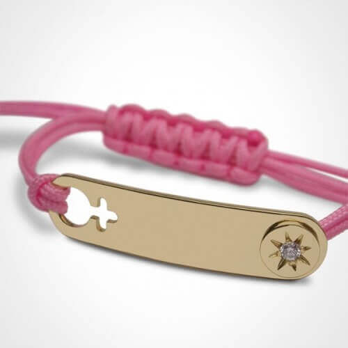 Mikado : bracelet fille I am a star (or jaune)