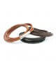 Petits Trésors : bracelet cuir homme Le Mix