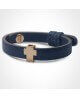 Mikado : bracelet Gospel croix or rose