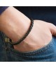 Petits Trésors : bracelet cuir homme Epicurien