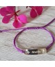 Mikado : bracelet I am a girl argent