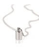 Collier Mon Petit Poids Plaqué Argent Rhodié